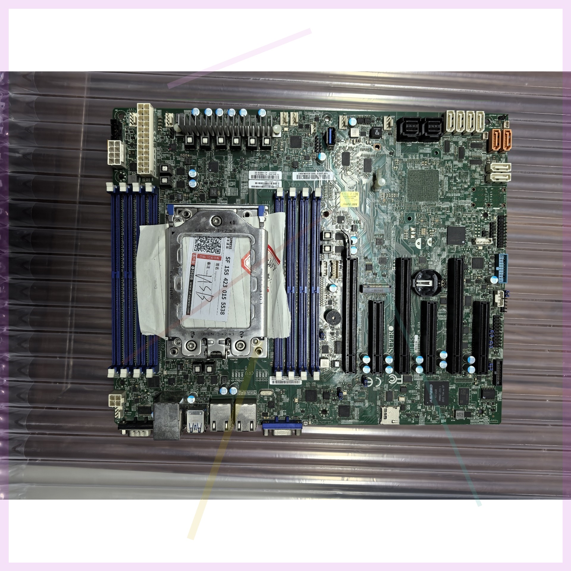 超微H11SSL-I单路主板!通道全齐 支持AMD霄龙CPU