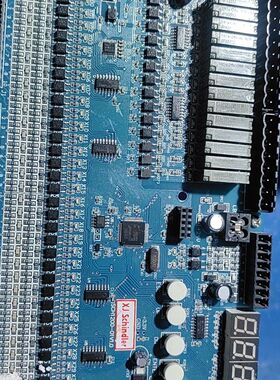 西继迅达电梯主板SCH1200-01V1.0 蓝色PCB板