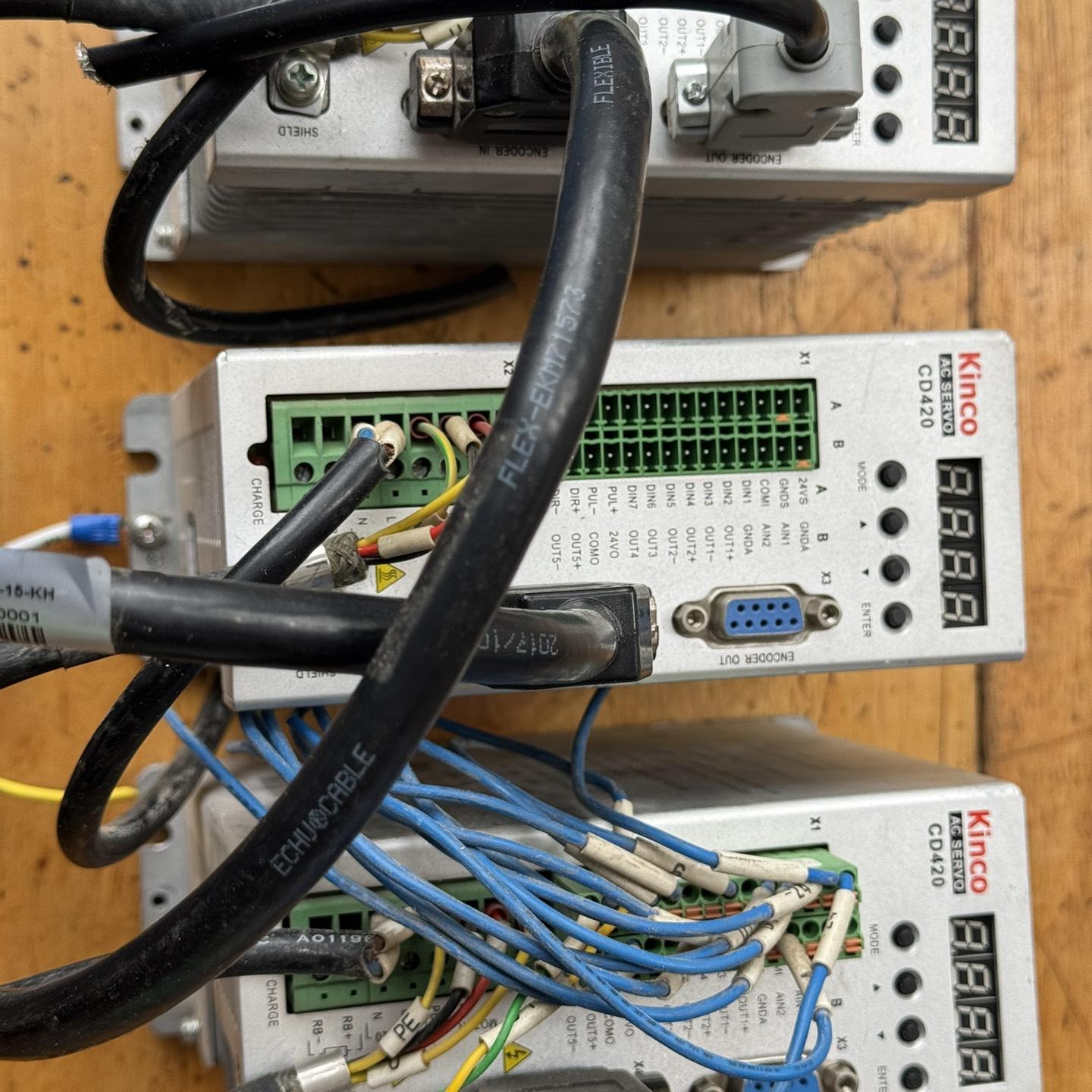 KINCO伺服驱动器CD420 几乎 交流电供电。之前项