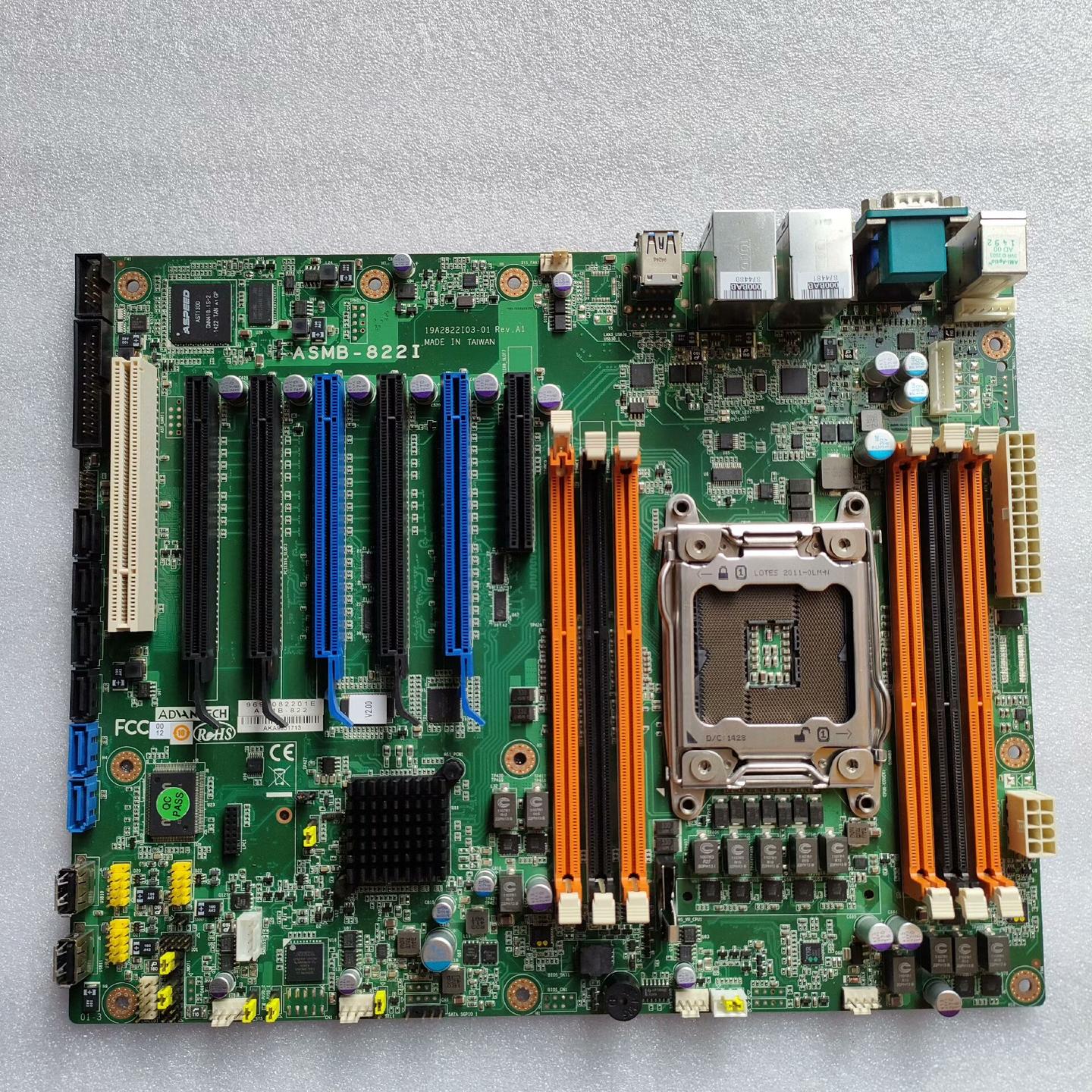 研华ASMB-822I REV.A1工控服务器主板 19A2