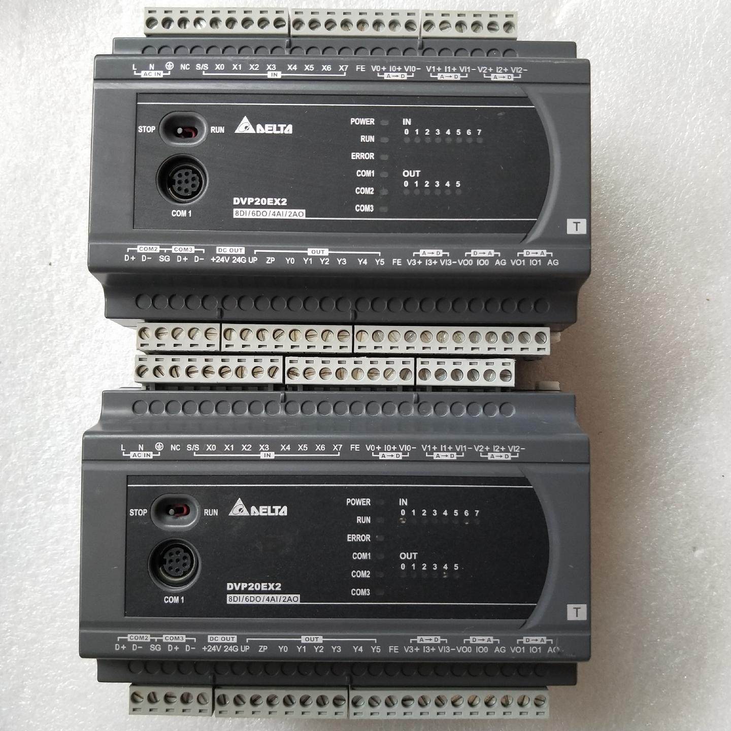 台达PLC DVP20EX200T  拆机 功能包好 已