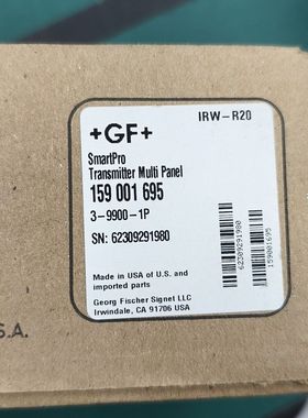 美国GF SmartPro变送器 型号159 001 6