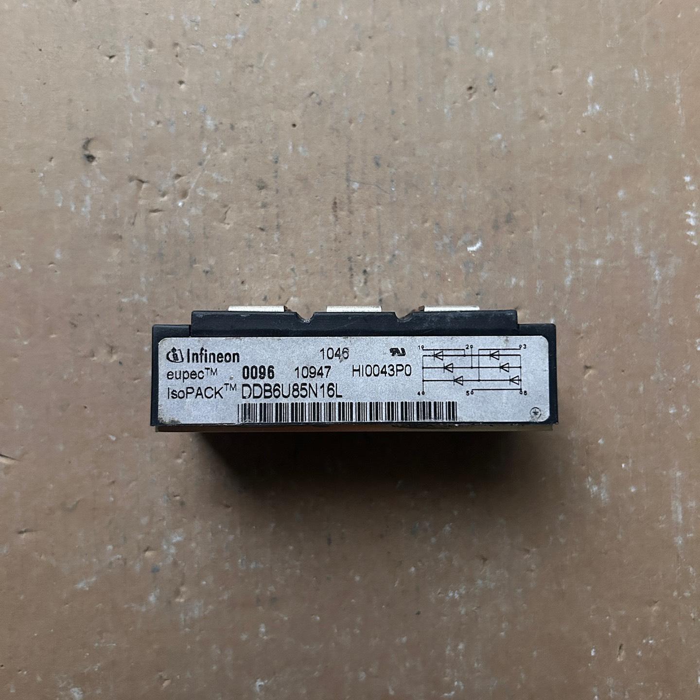 英飞凌整流模块DDB6U85N16L