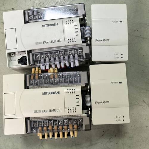 PLC主机FX2N-16MR-DS FX2N-4AD-P