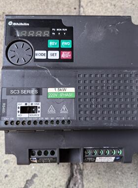 士林变频器 实物图 功能包好 成色漂亮 SC3-021-1.