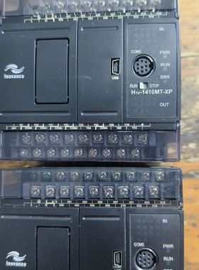 拆机汇川PLC H1U-1410MR-XP 实物拍摄 成色如