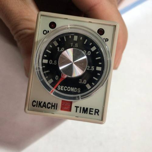 CIKACHI嘉阳 AH3-3时间继电器 220VAC 3秒