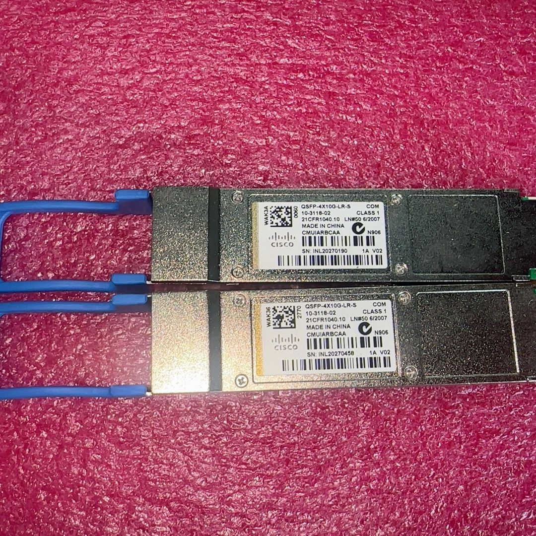 QSFP-4X10G-LR-S 模块cisco模块