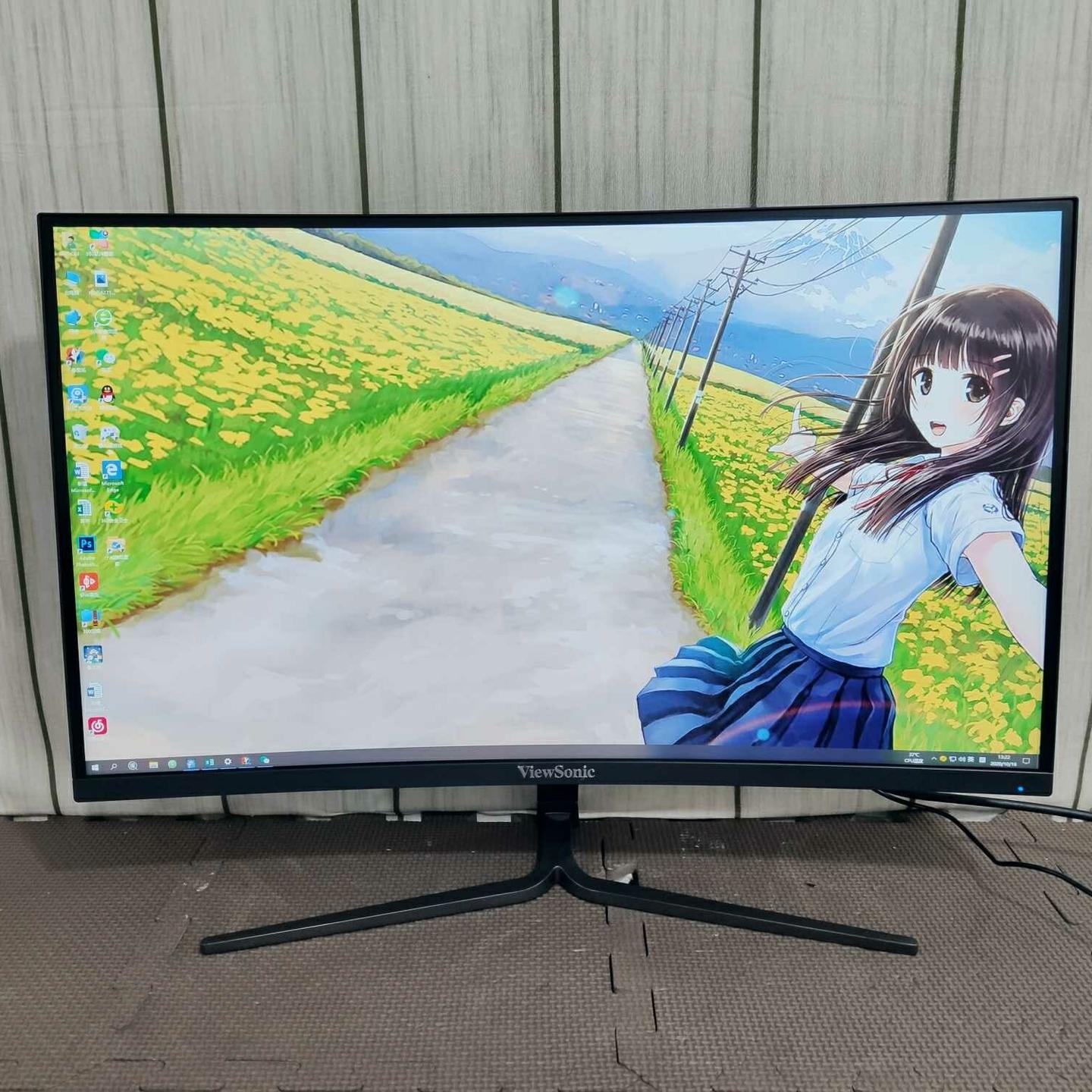 几乎新的优派 VX2758-2KC-PRO 27寸2K144