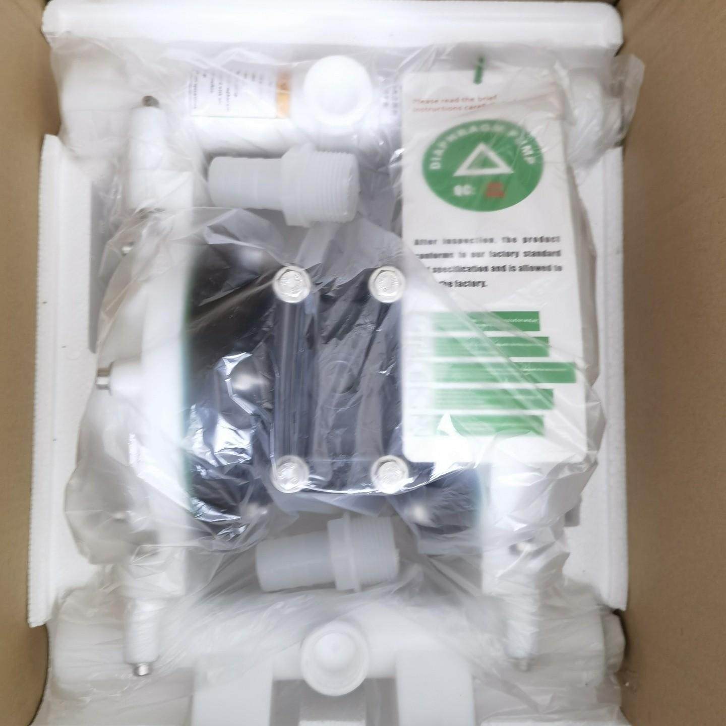 气动隔膜泵QBY3-25PP两台 塑料PP材质