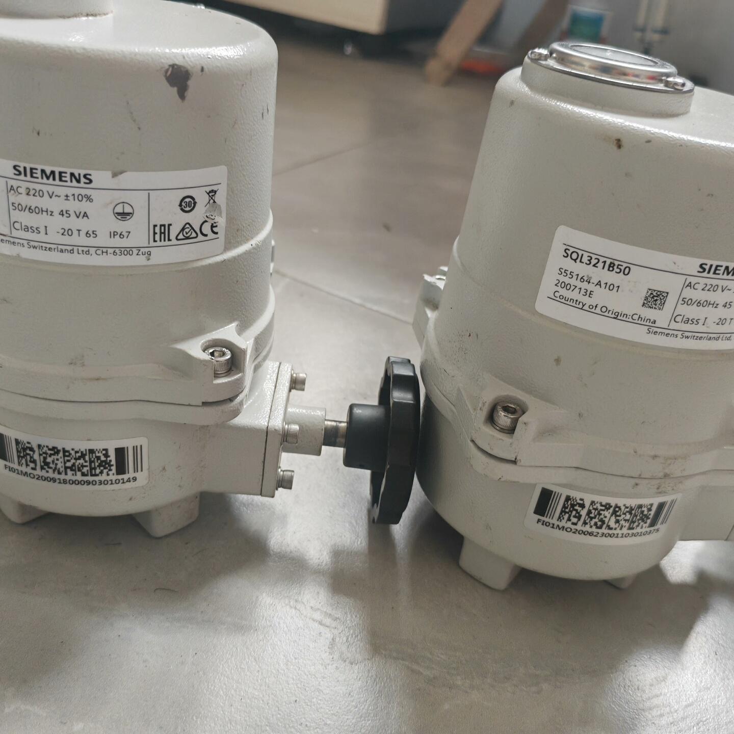 蝶阀SQL321B50电动执行器 拆机的 成色如图所示