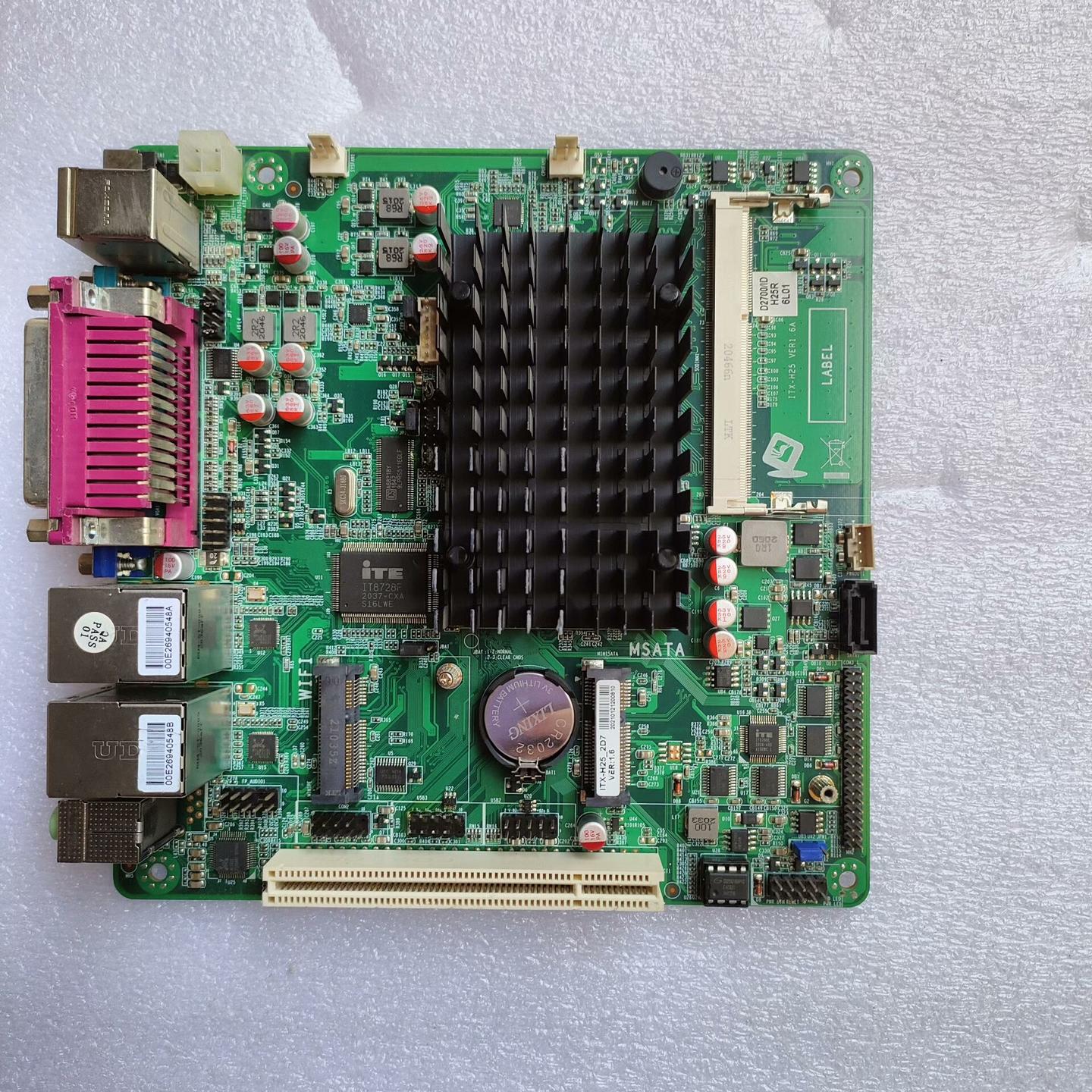 研域工控H25_2D7 D2700迷你mini itx双千兆