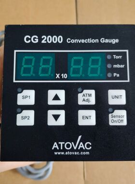 ATOVAC CG2000真空压力表 韩国 功能包好 成