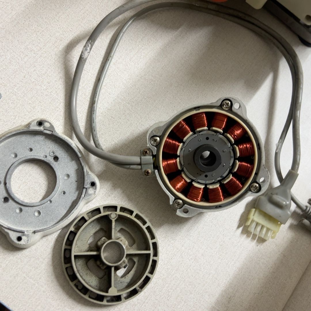 速普人车直驱电机。正常正常 【没电控脚控 】 成色新