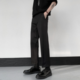 那不勒斯垂感西裤商务正装修身休闲长裤直筒九分西装裤ck111-p60，男装西服套装，电商B288