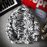 22潮牌大码斑马纹环保皮草加厚加棉保暖大码棉衣mj238-p150，男装棉衣，电商B288