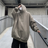 23春双层领金属设计感男女连帽宽松卫衣B288-WY14-P88，男装卫衣，电商B288