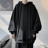 22秋冬宽松设计感脏辫卫衣小众潮牌嘻哈套头bf慵懒上衣22TT01-p78，男装卫衣，电商B288