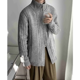 现货加厚羊羔毛内胆针织开衫大码保暖高品质外套22MY02-特p68，男装棉衣，电商B288