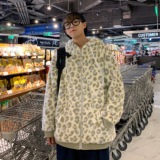 港风男冬加厚仿兔毛加绒外套宽松棉服学生棉袄现货mj365-p100，男装棉衣，电商B288