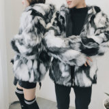 JD潮大码花色仿皮草情侣宽松外套夹克mj046-p150，男装夹克，电商B288