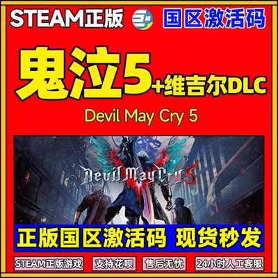 Steam鬼泣5国区激活码正版CDK