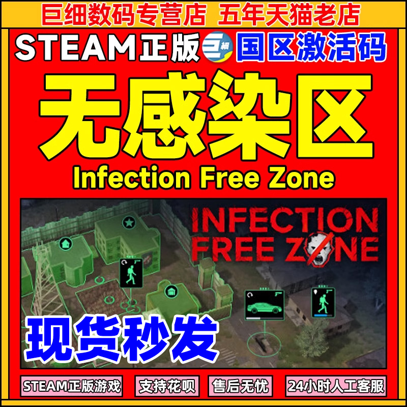 Steam无感染区 Infection Free Zone国区激活码CDKEY正版PC游戏-封面