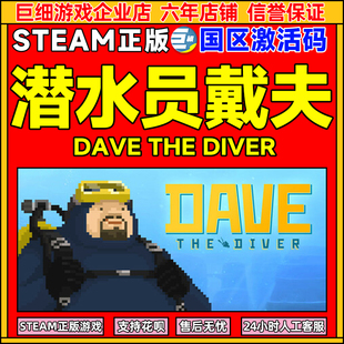 Steam 潜水员戴夫 DAVE THE DIVER 国区激活码CDK