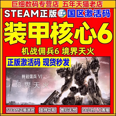 Steam装甲核心6国区激活码