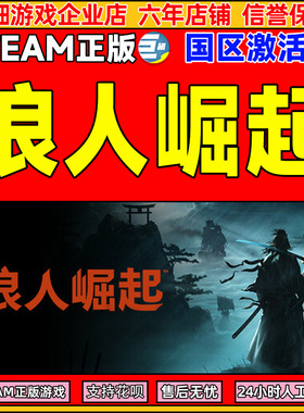 Steam游戏 浪人崛起 国区激活码CDKey PC正版游戏激活码