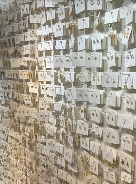 韩系合金耳环珍珠高级感长款耳钉摆摊耳坠轻奢夸张耳饰女