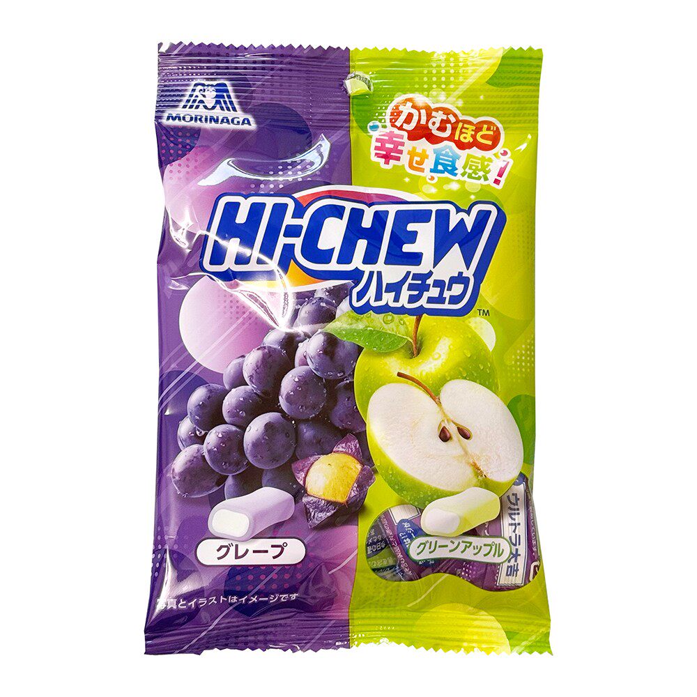 日本直邮森永水果软糖嗨啾夹心零食hichew