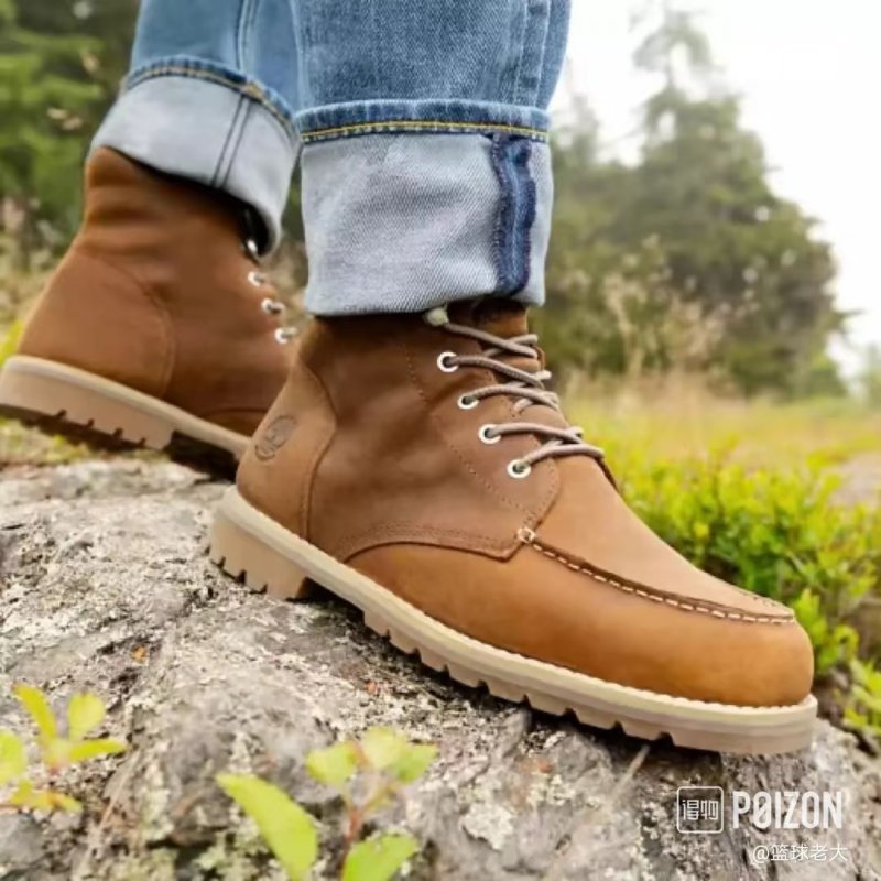 Timberland工装大黄靴高帮牛皮