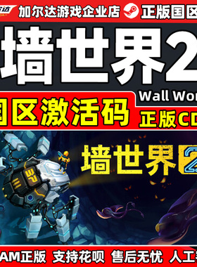 steam 墙世界2 Wall World 2 国区激活码CDKey PC正版中文游戏