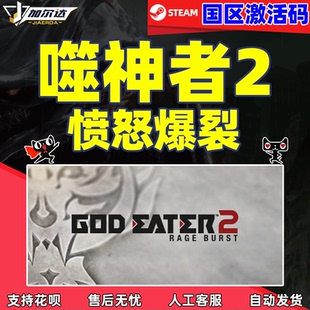 Rage cdk EATER GOD Burst Steam游戏PC官方正版 国区激活码 噬神者2愤怒爆发