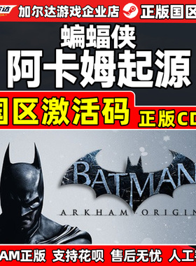 Steam 蝙蝠侠阿卡姆起源 Arkham Origins 国区激活码CDK PC正版