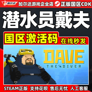 Steam 潜水员戴夫 DAVE THE DIVER 国区激活码CDKey PC正版游戏