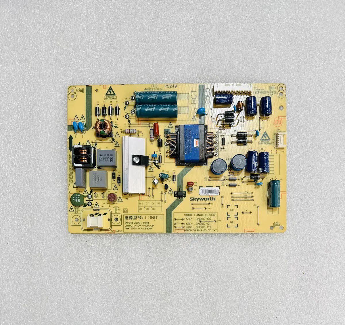 创维酷开40K2 43K2电源板5800-L3N01D-0100 168P-L3N01D-00电路板