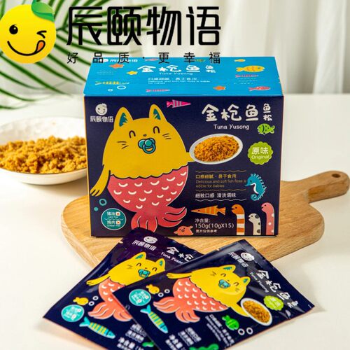 辰颐物语袋装原味儿童辅食鱼松