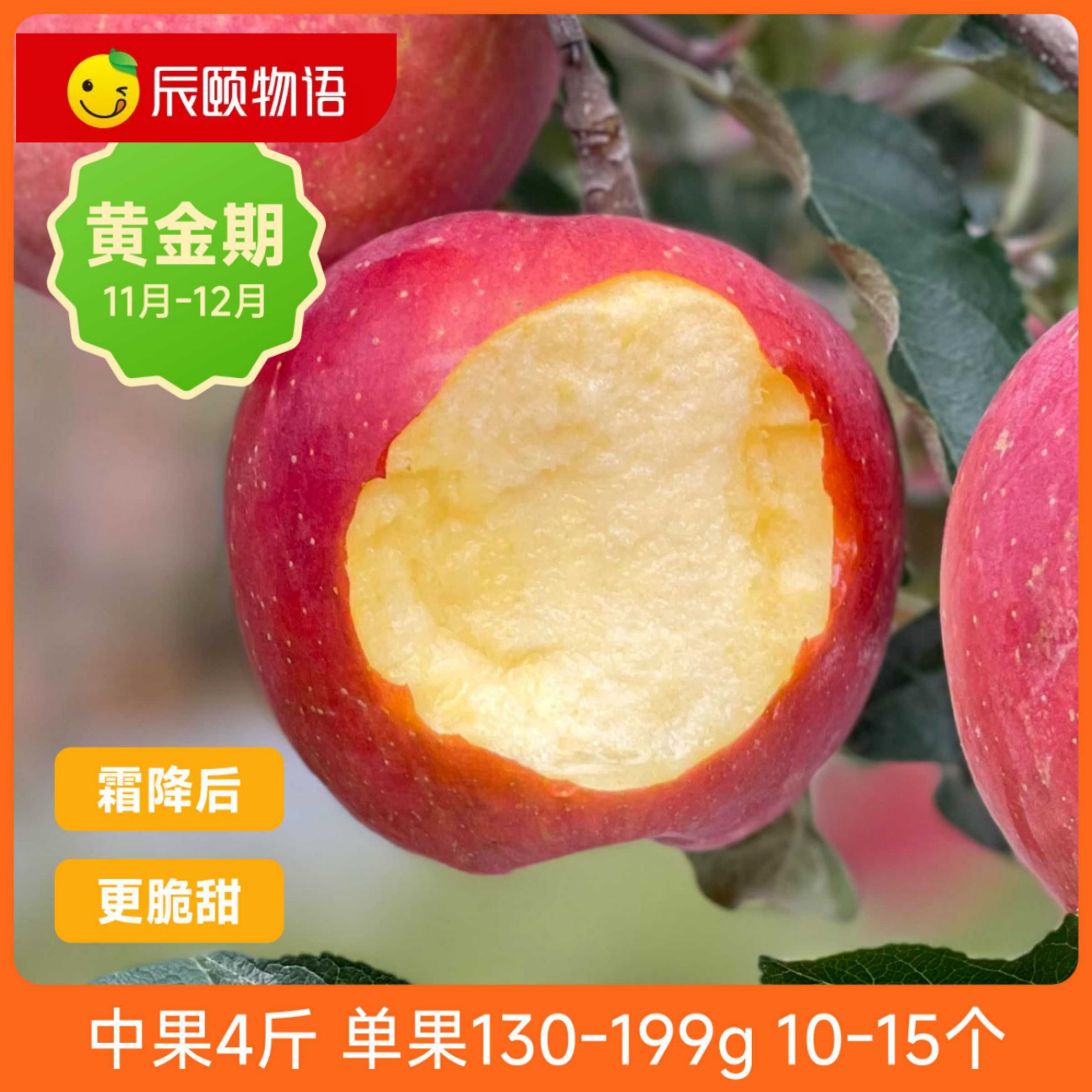 辰颐物语昭通丑苹果4.5斤当季苹果