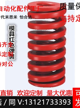 矩形红色模具弹簧SSWM60-60 70 80 90 100 125 150 200-250 300