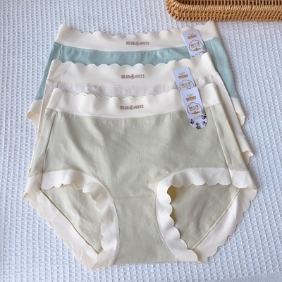 粉岱净小姐棉小净棉底档女三角裤