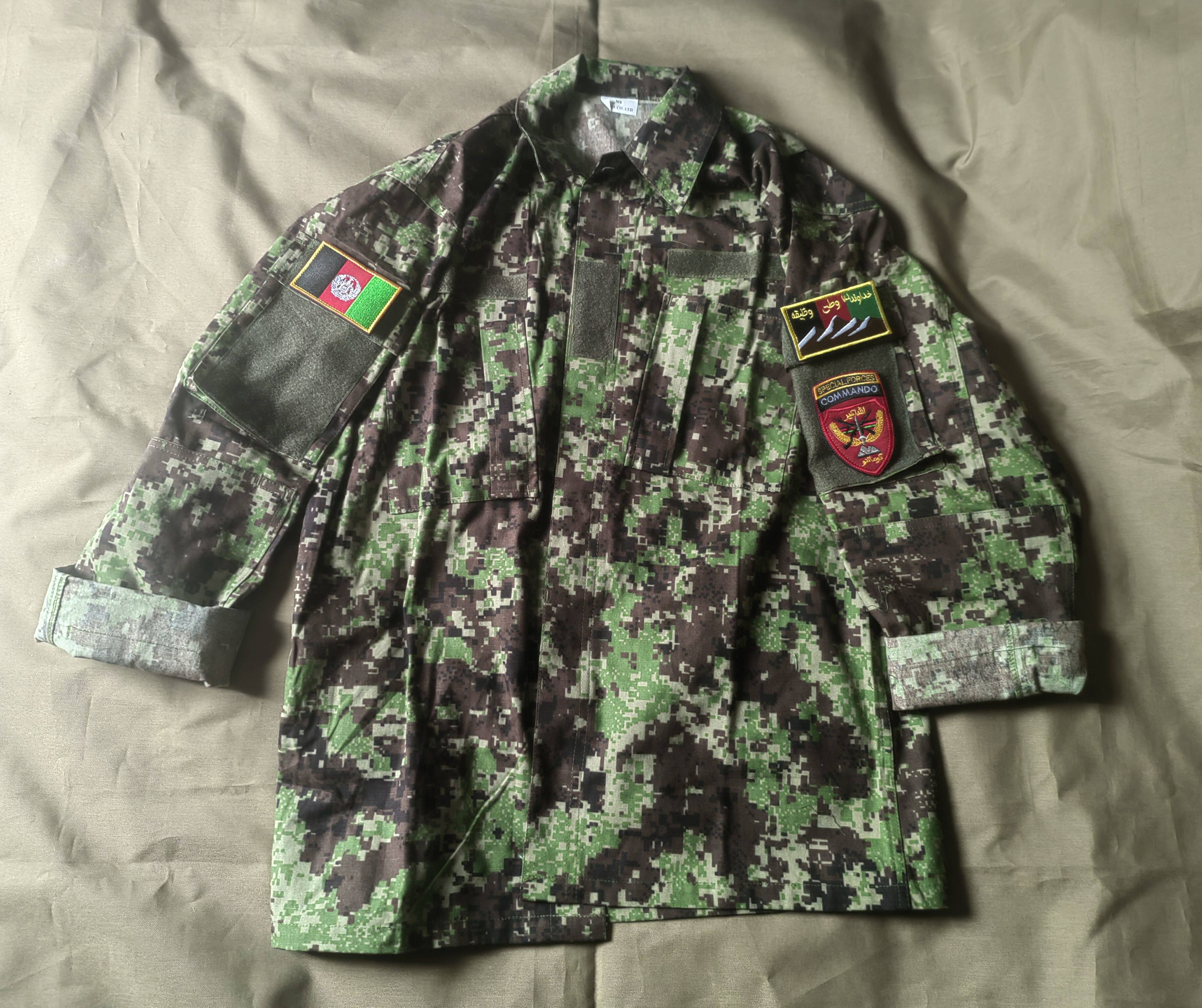 Afghanistan RTS Spec4ce Afghan Forest camo acu ana uniform
