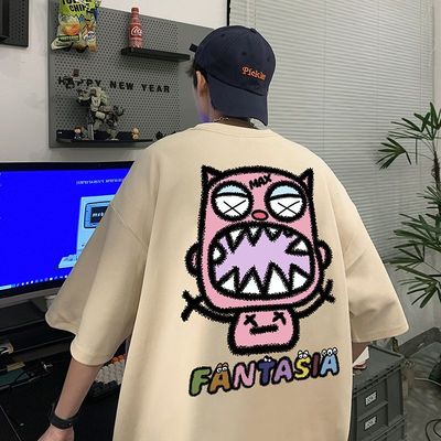 短袖t恤男夏季240克重磅