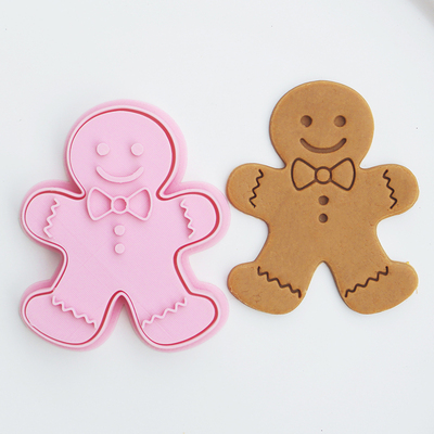 圣诞节大版姜饼人饼干模具DIY创作姜饼人切模糖霜模具翻糖切模
