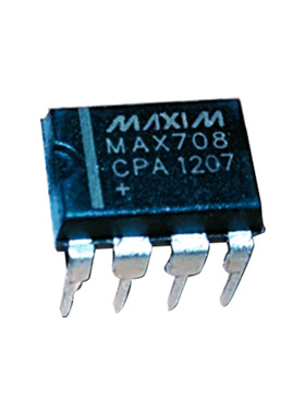 集成电路  MAX708CPA MAXIM 直插芯片 DIP-8P 上海赛格进口现货