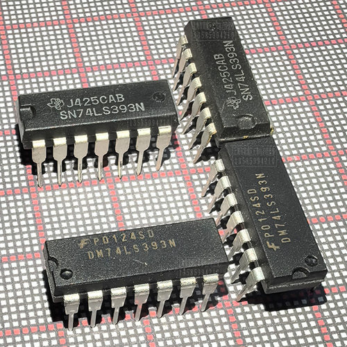 74LS393直插逻辑芯片集成电路ti