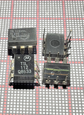 上海现货 TIL112 TI MOT DIP-6P IC光耦芯片集成电路全新原装