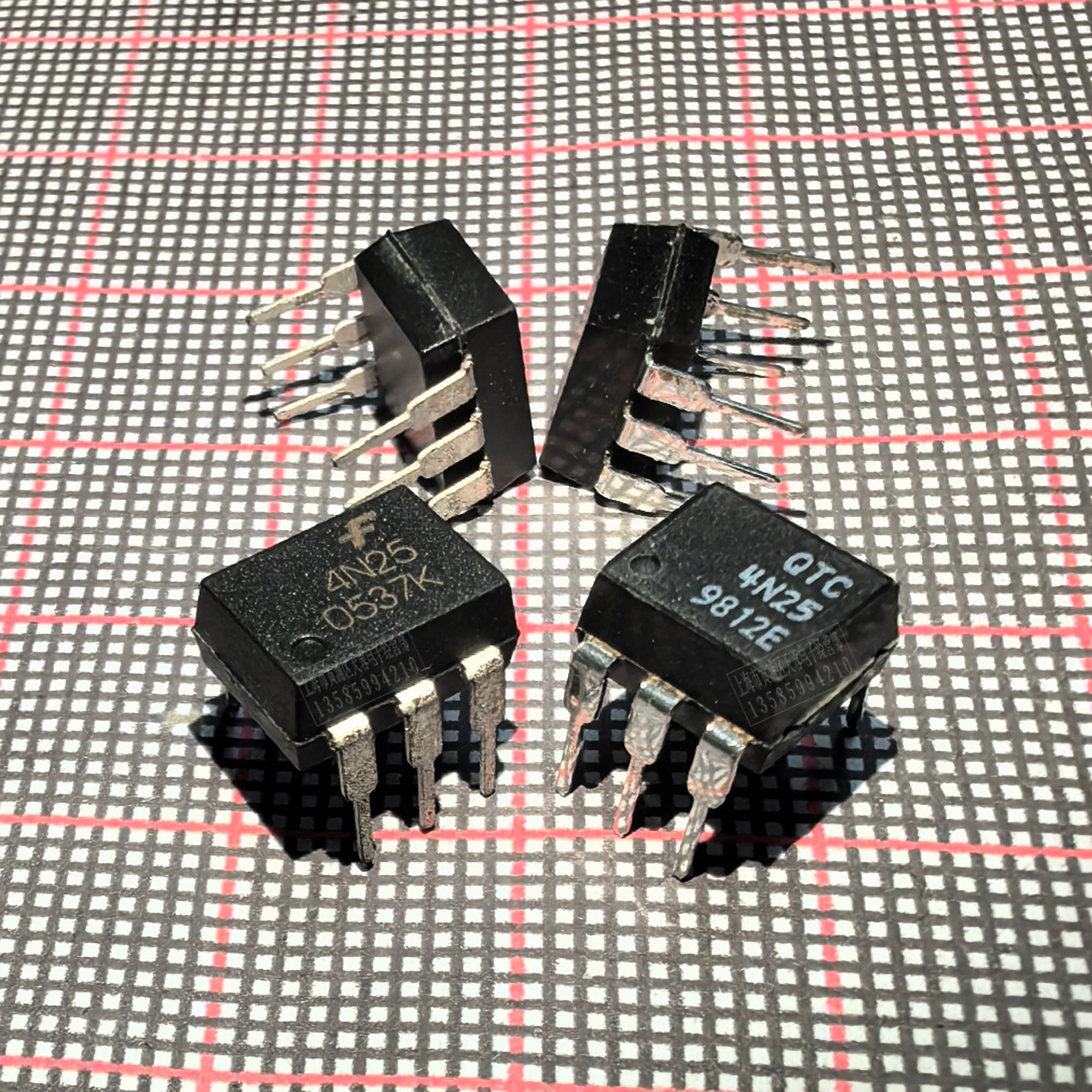 4N25芯片光电耦合器集成电路亿光