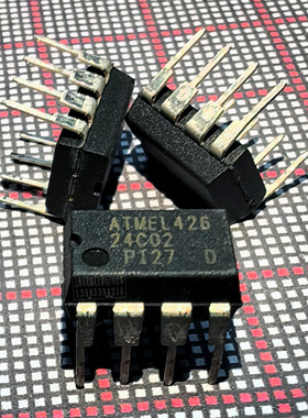 AT24C02N AT24C02-PI27 ATMEL 2.7V 24C02 IC可编程芯片集成电路